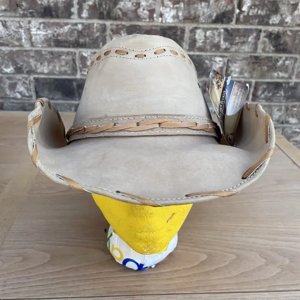Elegant Beige Western Hat - Picture 1 of 7